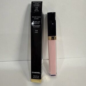 Chanel Rouge Coco Gloss Moisturizing Glossimer Lip Gloss 726 Icing 5.5g New box